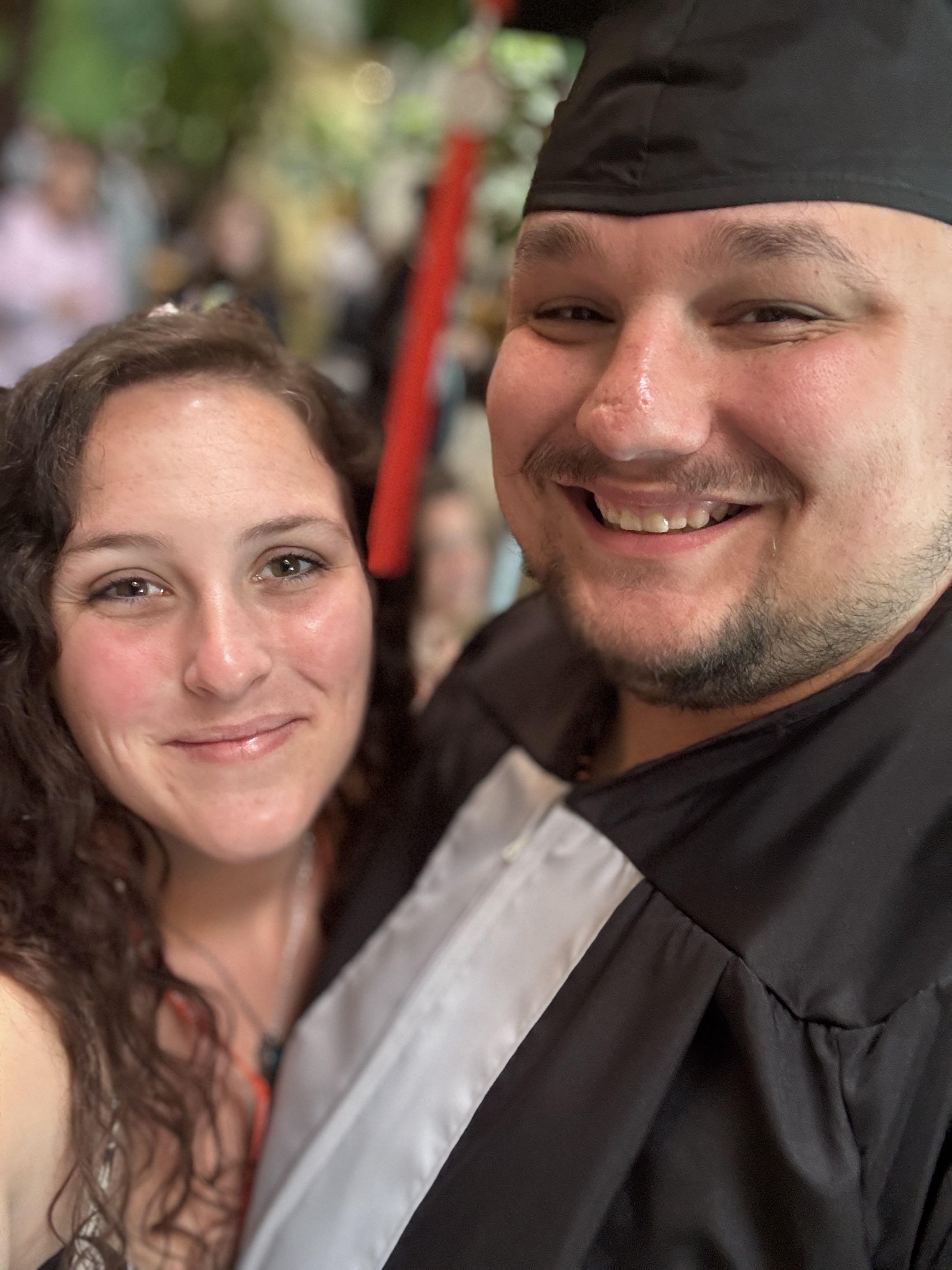 Gary & Wife (Kirsten) at graduation